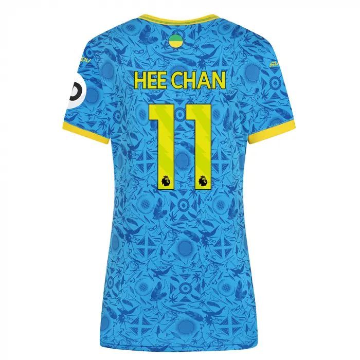 Wolverhampton Wanderers Shirt Store | 2025-26 Wolves Third Shirt – Womens HEE CHAN 11 Collection Wolverhampton Wanderers Official Gear